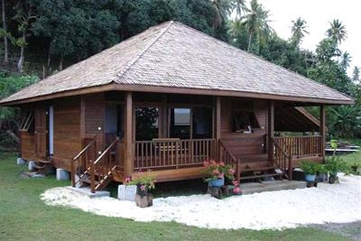Wooden prefabricated house